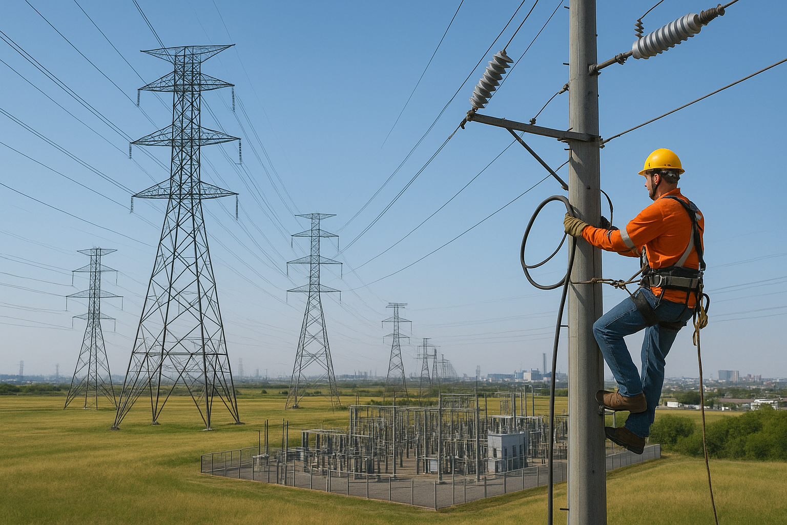 Desarrollo de obras eléctricas en alta, media y baja tensión